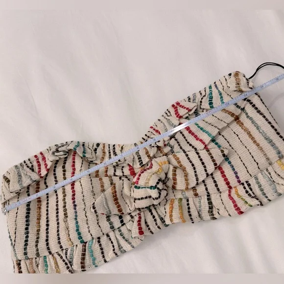 NWT ✨ Revolve Tularosa Maddie ruffle Bandeau top - Picture 9 of 13